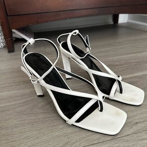 Princess Polly Billini White Heels